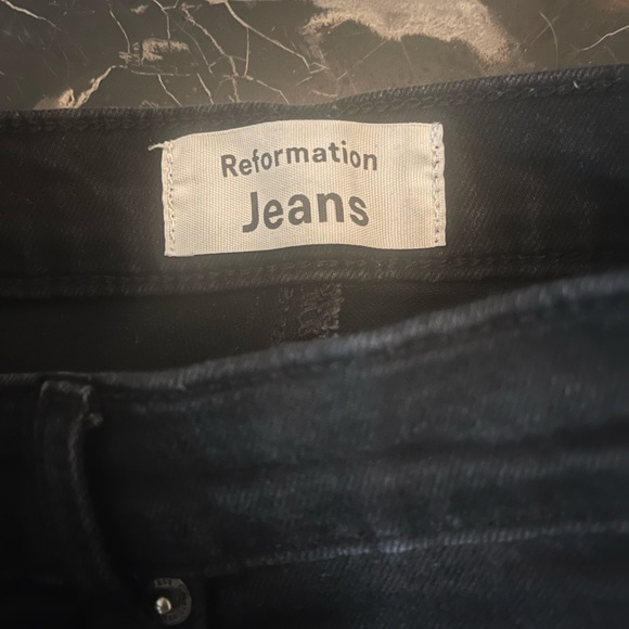 Reformation high rise skinny jeans - Picture 4 of 7